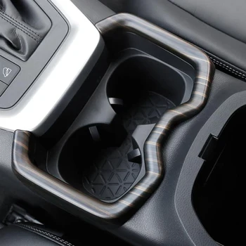 Masina RHD Fereastra Ridicați Comutatorul de Control Panoul de Acoperire Cadru Trim Bezel Pentru Toyota RAV4 RAV 4 2019 2020 Piersic Interior Decor Lemn