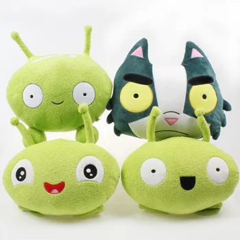 25cm Final Distanțate de Desene animate Anime Peluche Jucării Verde Mooncake Moale Animal de Pluș Caterpillar Perne Păpușă Jucărie pentru Copii