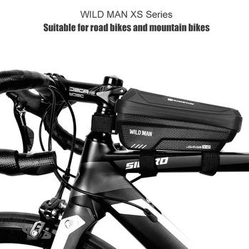 OMUL SĂLBATIC X-Series X2 Biciclete Sac EVA Hard Shell Impermeabil Ecran Tactil Mare Capacitate de Biciclete Road Biciclete de Munte Spart Conducta Anti-v