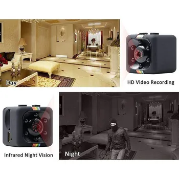 Camera Auto DVR cu Infraroșu Masina Mini Camera Video HD Night Vision DV aparat de Fotografiat Copil