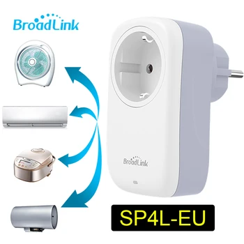 Broadlink SP3S UE mai Noi SP4L Wifi, socket Timer Plug Priza Smart Home Automation Control APLICAȚIE funcționează cu Alexa de Start Google Siri