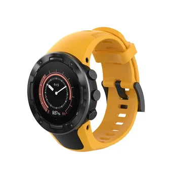Bratara Sport în aer liber, ceas Silicon curea Pentru Suunto 5 watchBand ceas Inteligent de Înlocuire Curea Silicon Bratara Accesorii