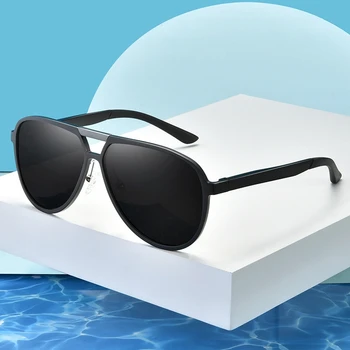 Noul Aluminiu Magneziu Polarizat ochelari de Soare Ultra Light Bărbați în aer liber de Sport de Conducere Ochelari de Soare Pescuit Ochelari 9820