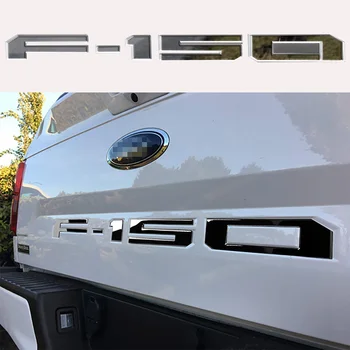 Masina din Spate Inserție Logo-ul Organismului de Reabilitare din Spate a Introduce Litere Pentru Ford F150 perioada 2018-2019 - Adeziv 3M & 3D Hayon Ridicat Decal Litere