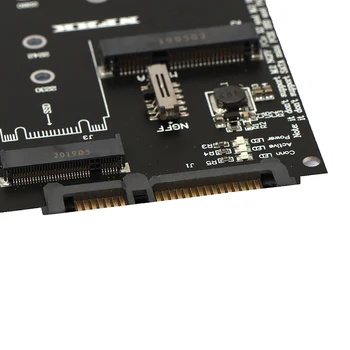 De înaltă Calitate, M. 2 unitati solid state SSD MSATA la SATA 3.0 Adapter 2 in 1 Convertor Card pentru PC, Laptop