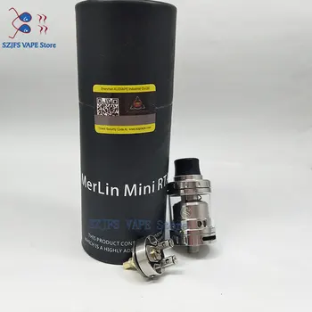 Merlin Mini rta 24mm 2ML Single/Dual Coil Punte RTA Atomizor Dublu flux de Aer Vapa Tigara Electronica Rezervor Vape RTA vs kylin v2 m