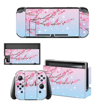 Sakura Cherry Blossom Nintendo Comutator Piele Autocolant NintendoSwitch autocolante skin-uri pentru Nintend Comutator Consolă și Bucurie-Con Controller