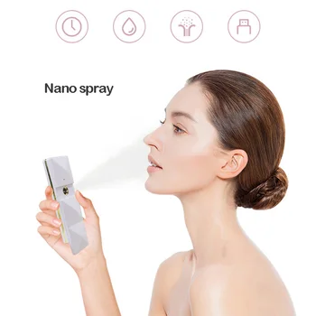 6ML Nano Pulverizator de Încărcare USB Pulverizare cu Ultrasunete Umidificator Vapor Facial Hidratare Profundă Instrument de Frumusete de Îngrijire a Pielii Instrument