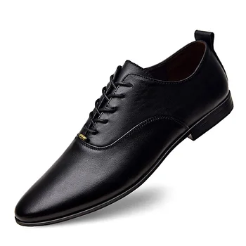 Clasic Oameni de Afaceri Rochie Pantofi în aer liber, Moda Elegant, Formal petrecere de Nunta Pantofi Bărbați dantela-up Office Pantofi Oxford Pentru Barbati