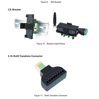 HF-EG46 4G Router 485 la 4G Full Netcom 4g DTU Carte Plină de Frecvență Port de Rețea suportă FDD-LTE