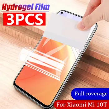 3PCS Hidrogel Film Pentru Xiaomi Mi 10 10T Nota 10 Lite Ultra Poco M3 X3 Protector de Ecran Pentru Xiaomi Poco M3 Poco X3 NFC Nu de Sticla