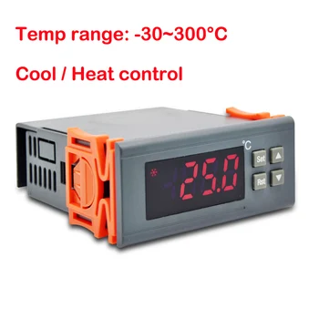 -30~300 de gradul de încălzire de control al temperaturii cu 250v 10A ieșire Releu