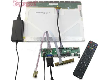 Yqwsyxl Kit pentru B121EW03 V0 v. 0 B121EW03 V1 B121EW03 V. 1 V2 V. 2 TV+HDMI+VGA+AV+USB LED LCD Controller Driver Placa