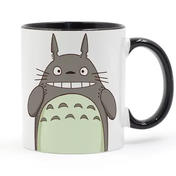 Drăguț Totoro Cana de Cafea 11oz Ceramice Lapte Cana DIY Creative Cana Prieteni Ziua de nastere Cadou