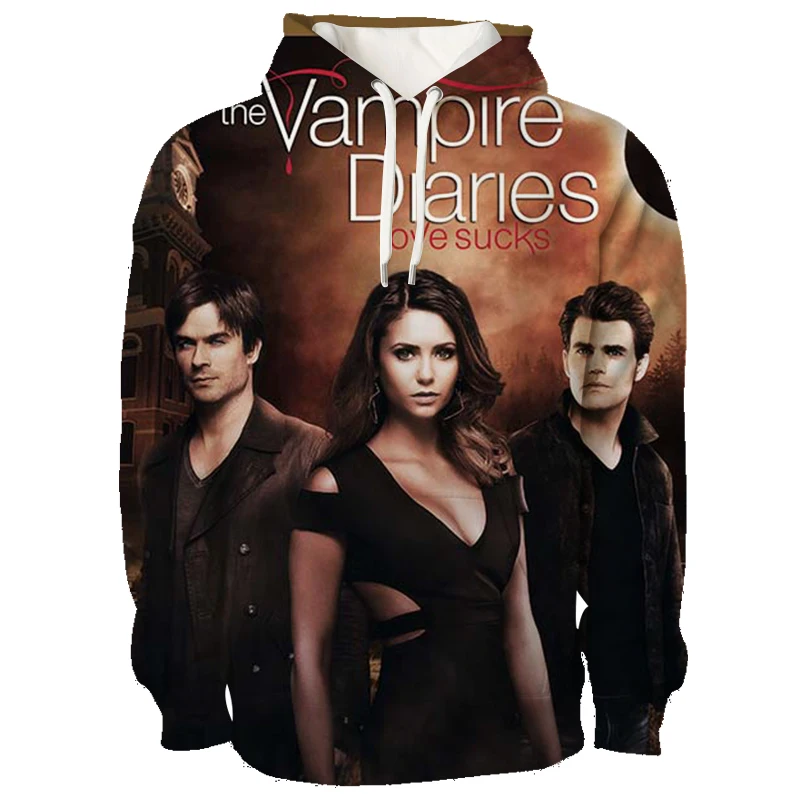 Ale exception stack Pentru Show Tv American The Vampire Diaries Hanorac Femei/bărbați De  Imprimare 3d Jachete Actrita Cu Mâneci Lungi Hoodie Hip Hop Streetwear |  Îmbrăcăminte pentru bărbați / www.primaria-urzicuta.ro
